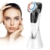 Kosmetisches Gerät Faltenentferner Gesichtsmassage Mit ION- Und Photon Funktion Heiße/Kühle Behandlung für Gesichtpflege Anti Falten Anti-aging (Weiß-schwarz01) - 1